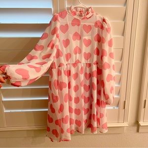 Lazy Oaf Pink Heart Dress